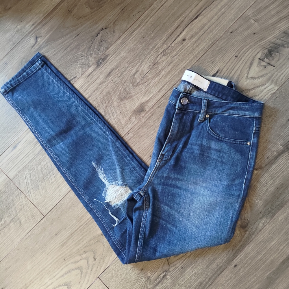 IRO JEANS distressed jeggings